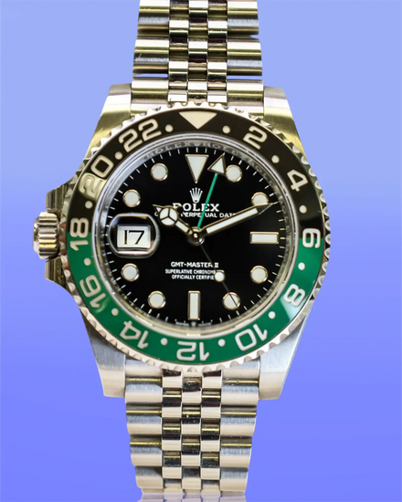 2024 Rolex GMT-Master II "Sprite" 40MM Black Dial Jubilee Bracelet (126720VTNR)
