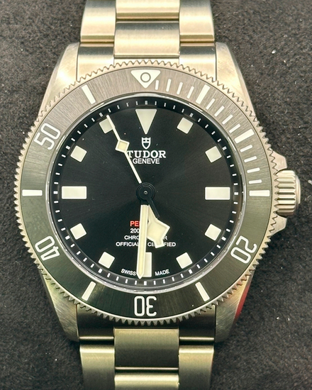 2026 Tudor Pelagos 39MM Black Dial Titanium Bracelet (25407N)