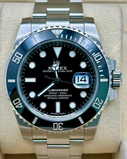 2020 Rolex Submariner Date 40MM Black Dial Oyster Bracelet (116610LN)