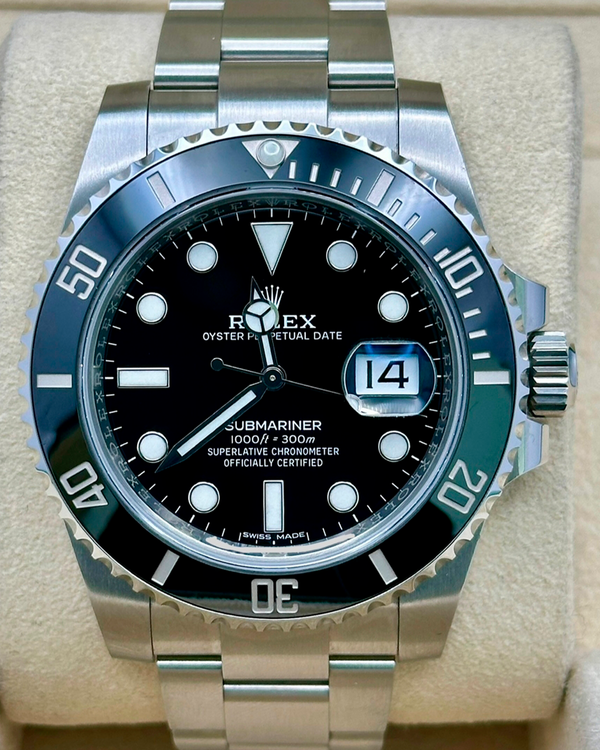 2020 Rolex Submariner Date 40MM Black Dial Oyster Bracelet (116610LN)