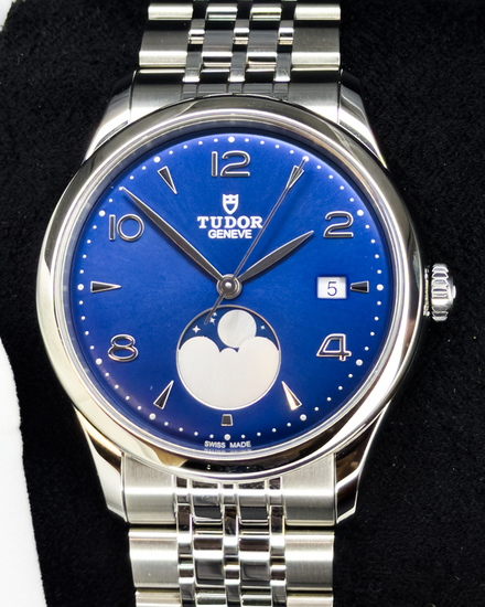 No Reserve - 2026  Tudor 1926 Luna 39MM Blue Dial Steel Bracelet (91560)