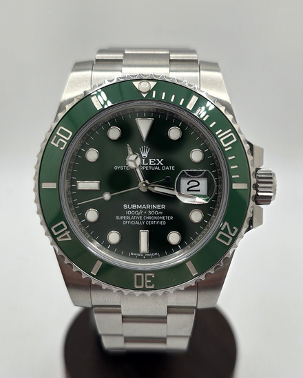 2020 Rolex Submariner Date "Hulk" 40MM Green Dial Oyster Bracelet (116610LV)