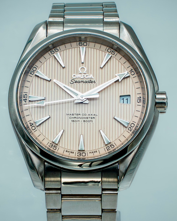2015 Omega Seamaster Aqua Terra 150M 41.5MM Silver Dial Steel Bracelet (231.10.42.21.02.003)