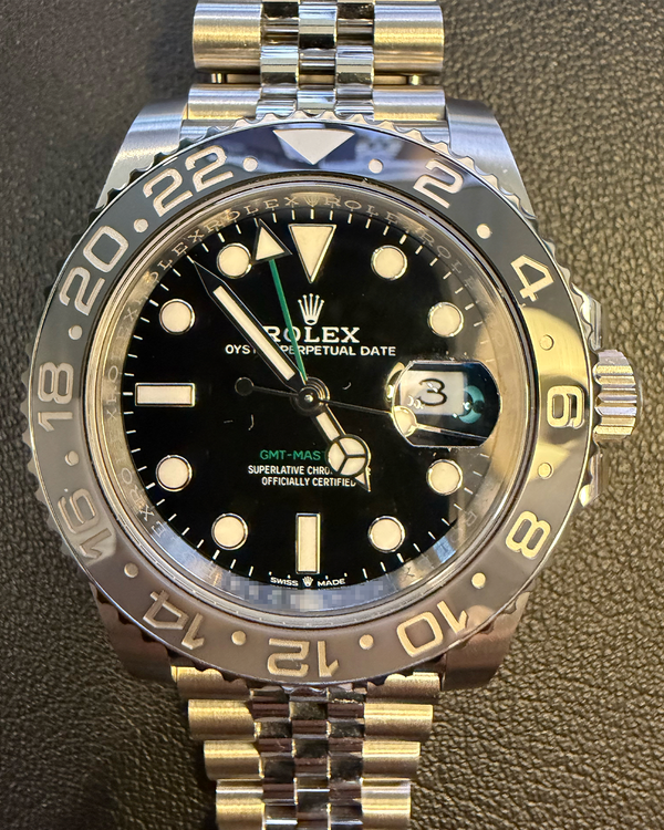 2026 Rolex GMT-Master II "Bruce Wayne" 40MM Black Dial Jubilee Bracelet (126710GRNR)
