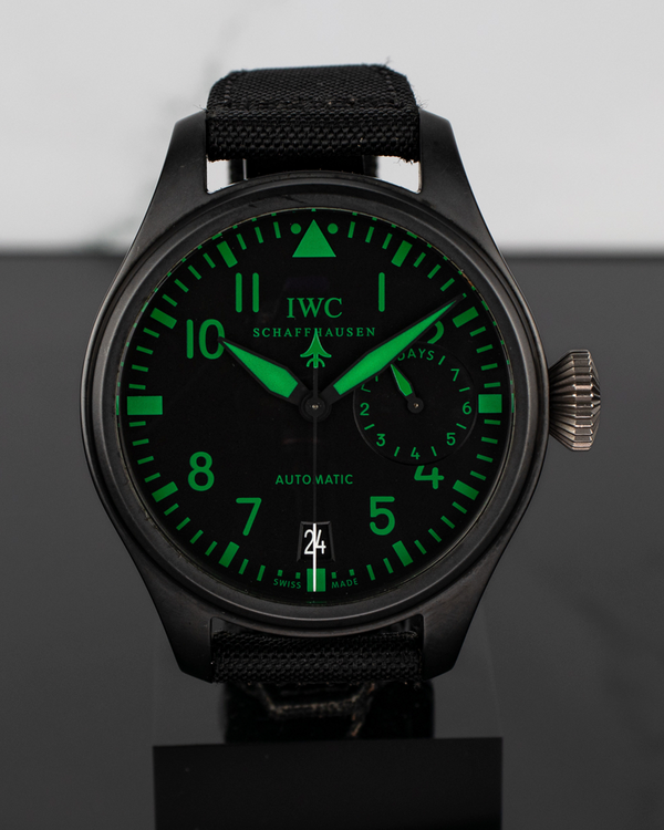 2020 IWC Schaffhausen Pilot "Top Gun" Boutique Edition L.E. 48.6MM Black Dial Textile Strap (IW501903)
