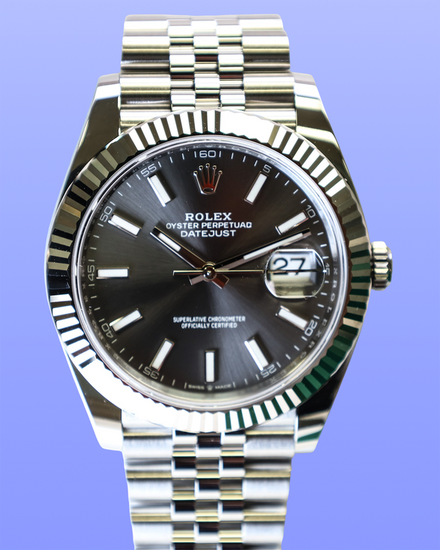 2026 Rolex Datejust 41MM Rhodium Dial Jubilee Bracelet (126334)