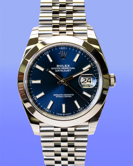 2026 Rolex Datejust 41MM Blue Dial Jubilee Bracelet (126300)
