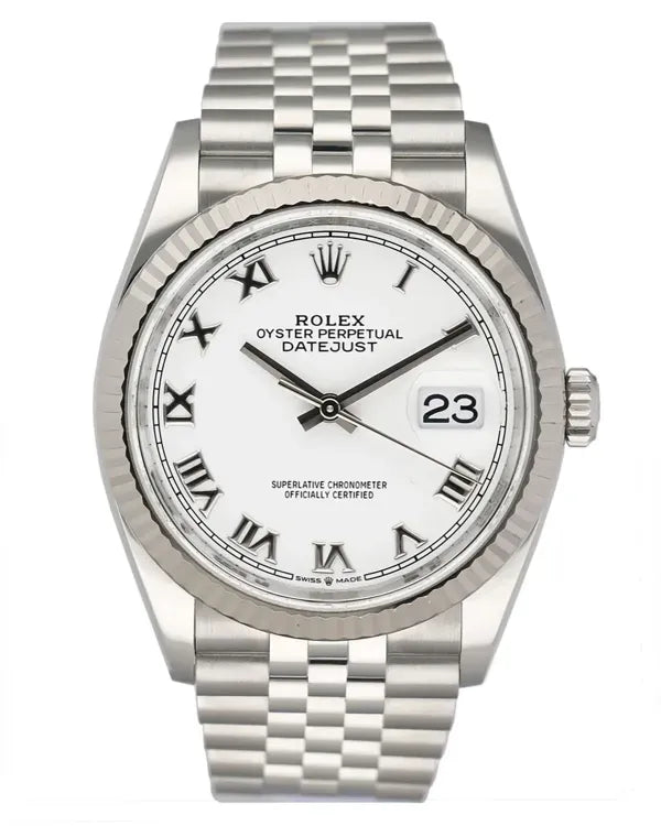 2019 Rolex Datejust 36MM White Dial Jubilee Bracelet (126234)