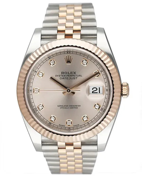 2017 Rolex Datejust 41MM Sundust Dial Two-Tone Jubilee Bracelet (126331)