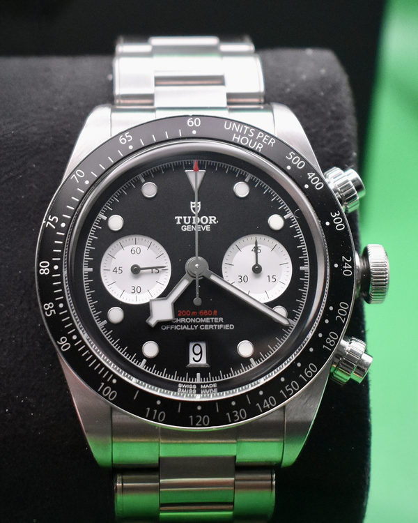 2023 Tudor Black Bay Chrono 41MM Black Dial Steel Bracelet (79360N)