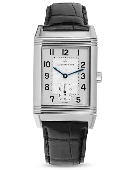 Jaeger-LeCoultre Reverso 26MM Silver Dial Leather Strap (270.8.62)