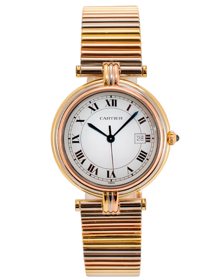 Cartier Trinity Vendome 30MM Quartz Cream Dial Three-Tone Bracelet (8100)