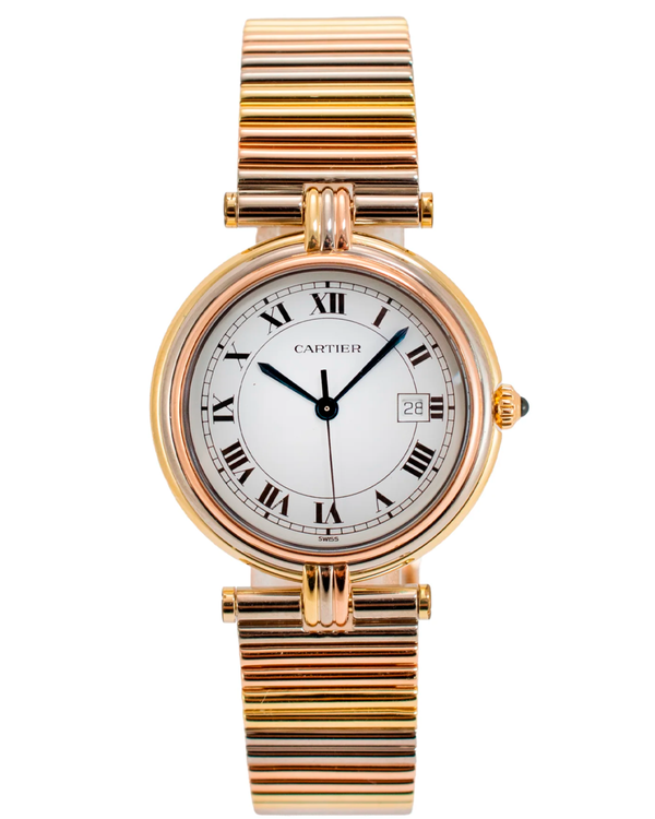 Cartier Trinity Vendome 30MM Quartz Cream Dial Three-Tone Bracelet (8100)