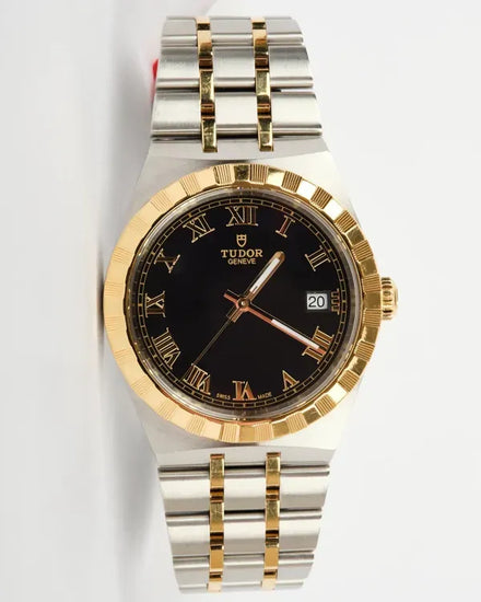 2021 Tudor Royal 38MM Black Dial Two-Tone Bracelet (28503)
