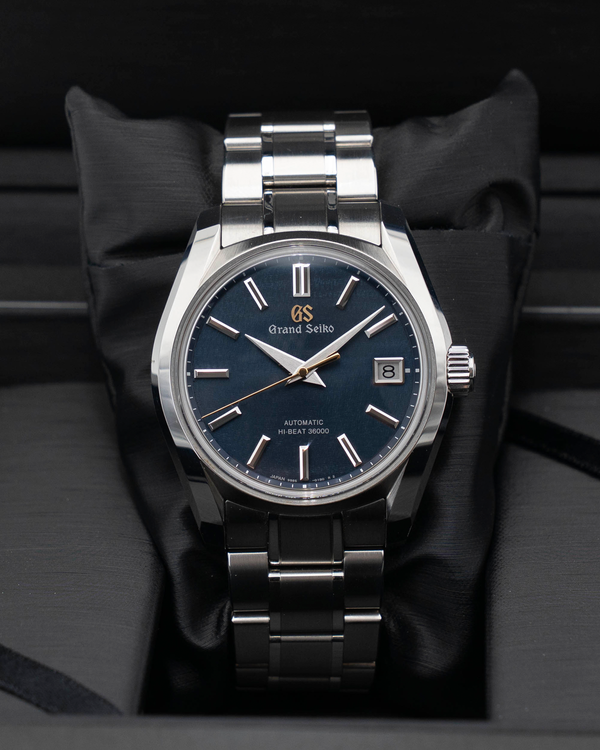 2022 Grand Seiko Heritage Collection "Shūbun" 40MM Blue Dial Steel Bracelet (SBGH273)