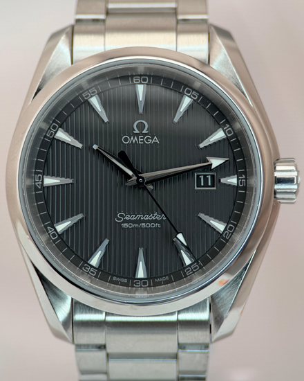 Omega Seamaster Aqua Terra 38.5MM Quartz Grey Dial Steel Bracelet (231.10.39.61.06.001)