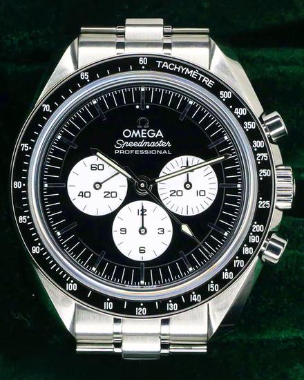 2026 Omega Speedmaster Professional Moonwatch 42MM Black Dial Steel Bracelet (310.30.42.50.01.004)