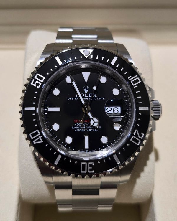 2026 Rolex Sea-Dweller 43MM Black Dial Oyster Bracelet (126600)