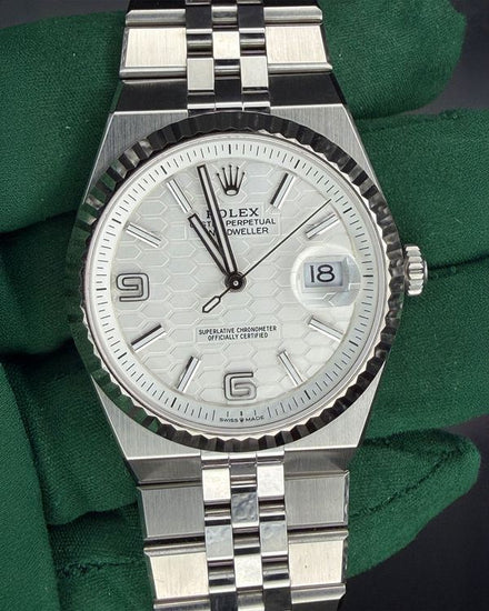 2026 Rolex Land-Dweller 40MM White Dial Flat Jubilee Bracelet (127334)