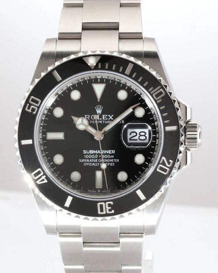 No Reserve - 2022 Rolex Submariner Date 41MM Black Dial Oyster Bracelet (126610LN)