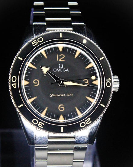 2023 Omega Seamaster 300 41MM Black Dial Steel Bracelet (234.30.41.21.01.001)