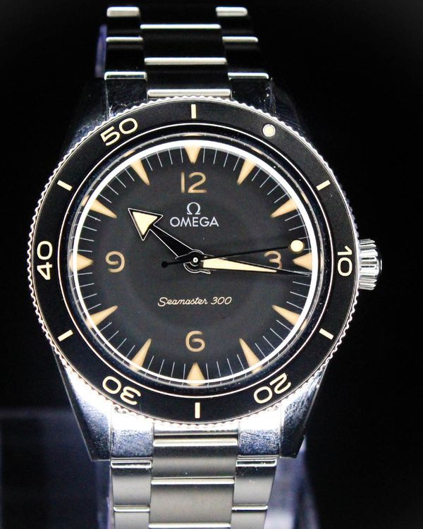 2023 Omega Seamaster 300 41MM Black Dial Steel Bracelet (234.30.41.21.01.001)