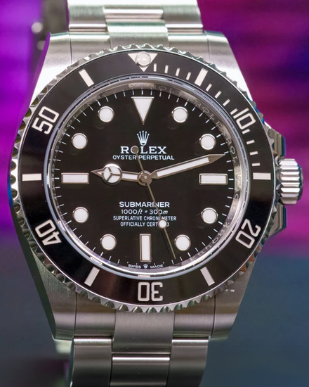 2025 Rolex Submariner No-Date 41MM Black Dial Oyster Bracelet (124060)