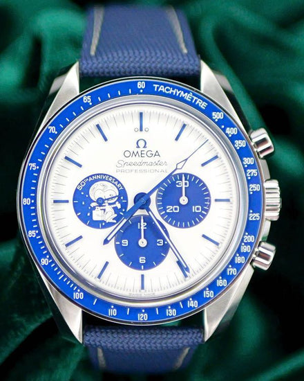 2026 Omega Speedmaster Anniversary Series “Silver Snoopy Award” 42MM Silver Dial Textile Strap (310.32.42.50.02.001)