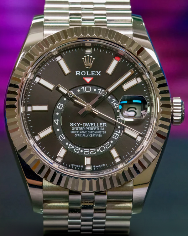 2025 Rolex Sky-Dweller 42MM Black Dial Jubilee Bracelet (336934)