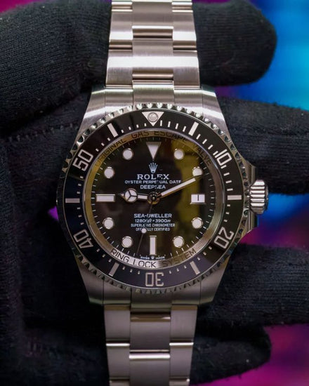 2023 Rolex Sea-Dweller Deepsea 44MM Black Dial Oyster Bracelet (136660)