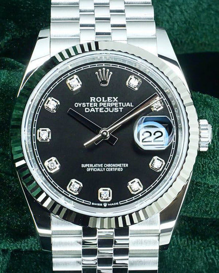 2026 Rolex Datejust 36MM Black Dial Jubilee Bracelet (126234)
