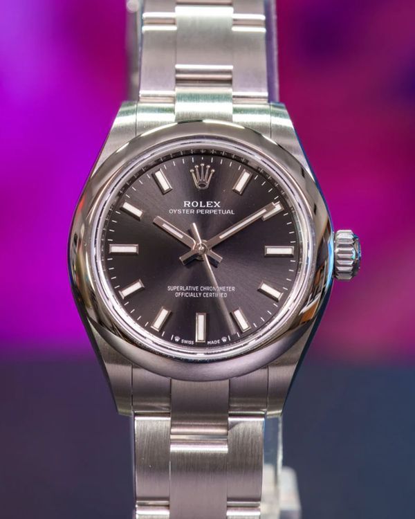 2024 Rolex Oyster Perpetual 28MM Black Dial Oyster Bracelet (276200)