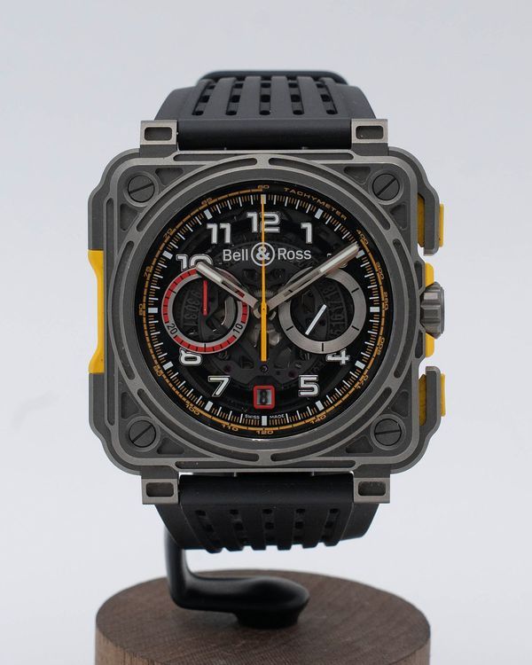 Bell & Ross BR-X1 "Renault Spor Formula One Team" L.E. 45MM Skeleton Dial  Rubber Strap (BRX1-RS18)