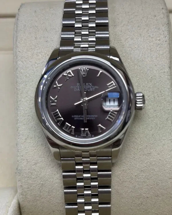 2024 Rolex Lady-Datejust 28MM Rhodium Dial Super Jubilee Bracelet (279160)