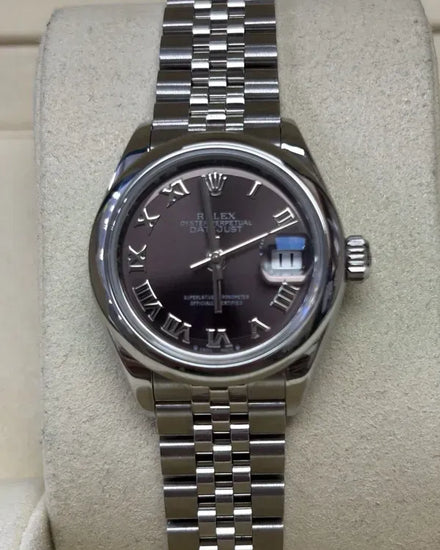 2024 Rolex Lady-Datejust 28MM Rhodium Dial Super Jubilee Bracelet (279160)