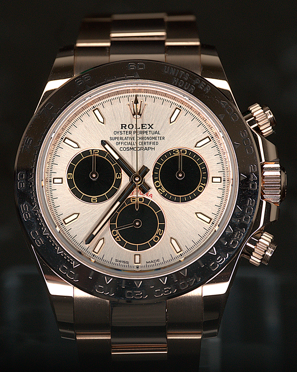 2026 Rolex Cosmograph Daytona 40MM Sundust Dial Rose Gold Oyster Bracelet (126505)