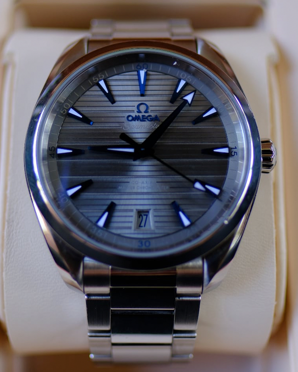 Omega Seamaster Aqua Terra 41MM Grey Dial Steel Bracelet (220.10.41.21.06.001)