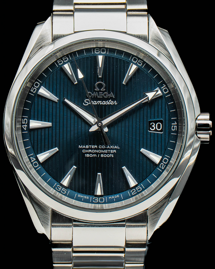 2023 Omega Seamaster Aqua Terra 41.5MM Blue Dial Steel Bracelet (231.10.42.21.03.003)