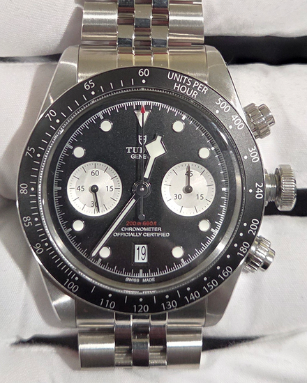 2026 Tudor Black Bay Chrono 41MM Black Dial Steel Bracelet (79360N)
