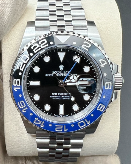 2026 Rolex GMT-Master II "Batgirl" 40MM Black Dial Jubilee Bracelet (126710BLNR)
