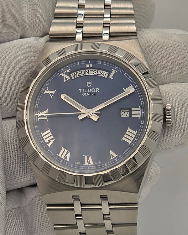 2022 Tudor Royal 41MM Blue Dial Steel Bracelet (28600)