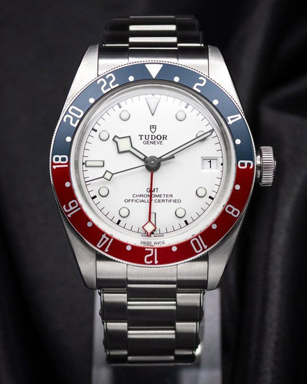 2023 Tudor Black Bay GMT "Pepsi" White Dial Steel Bracelet (79830RB)