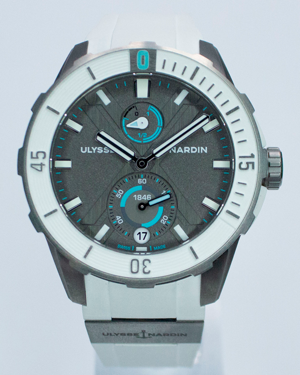 2021 Ulysse Nardin Diver X Antarctica L. E. 44MM Grey Dial Rubber Strap (1183-170LE-3/90-ANT)
