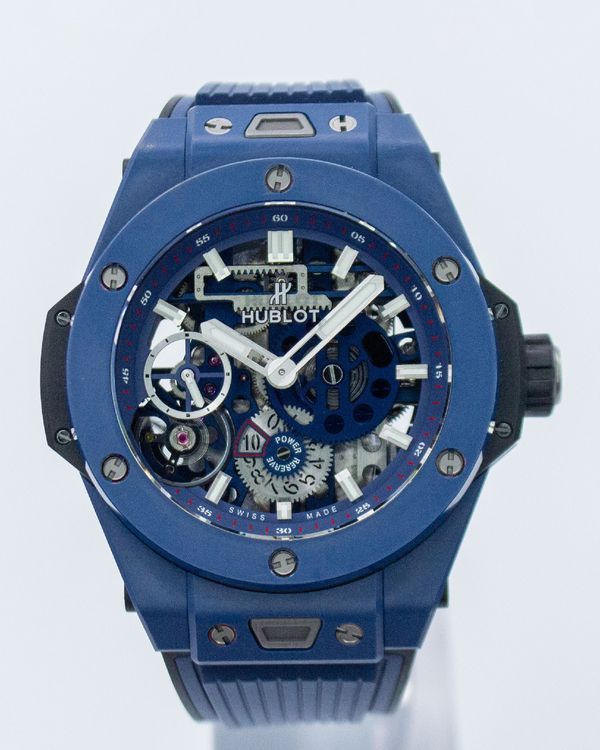 2020 Hublot Big Bang Meca-10 45MM Skeleton Dial Rubber Strap (414.EX.5123.RX)