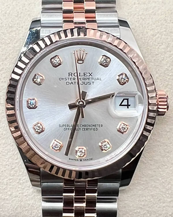 2026 Rolex Datejust 31MM Silver Dial Two-Tone Super Jubilee Bracelet (278271)