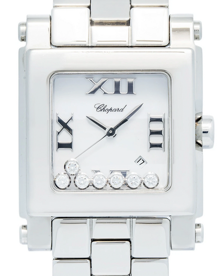 Chopard Happy Sport 32MM Quartz White Dial Steel Bracelet (278496)