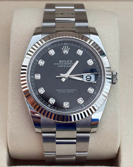 2026 Rolex Datejust 41MM Black Dial Oyster Bracelet (126334)