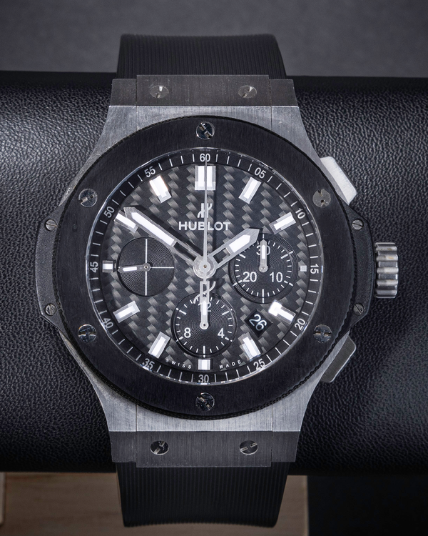 2017 Hublot Big Bang 44MM Carbon Fiber Dial Rubber Strap (301.SM.1770.RX)