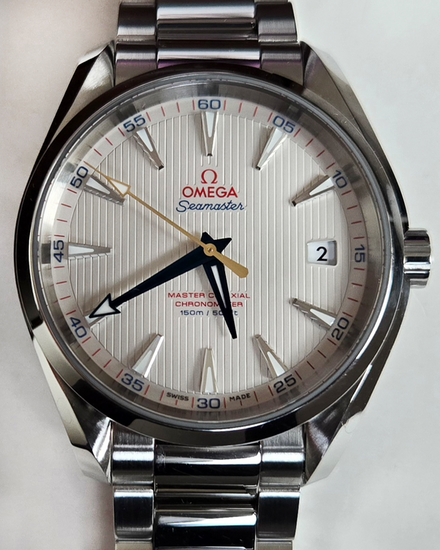 2019 Omega Seamaster Aqua Terra 150M "Golf Edition" 41.5MM Silver Dial Steel Bracelet (231.10.42.21.02.004)