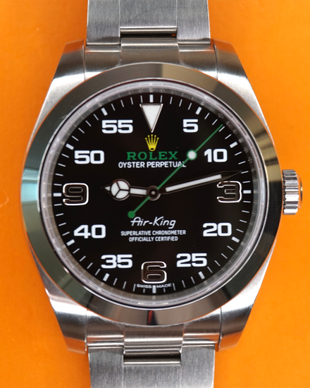 2020 Rolex Air-King 40MM Black Dial Oyster Bracelet (116900)